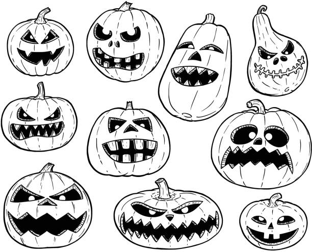 calabazas para colorear