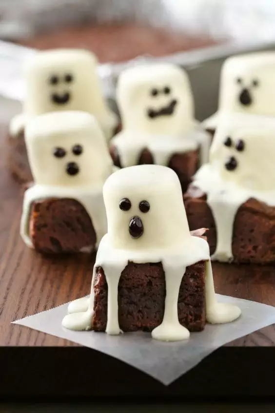 brownies fantasmas