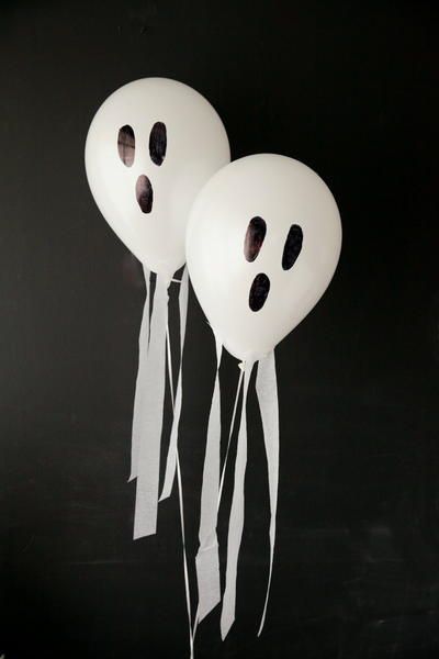 globos de halloween de fantasma