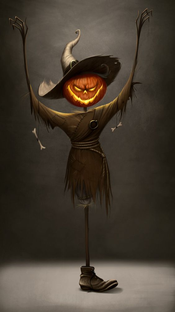 personaje de halloween jack linterna